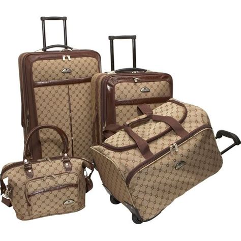 coach luggage sets men.